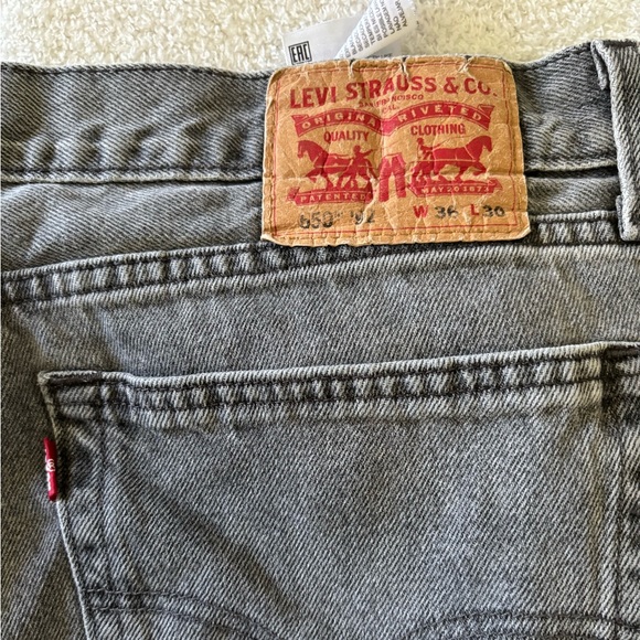 Levi’s Size W 36 L 30 Black Wash Men’s Jeans - Picture 3 of 11